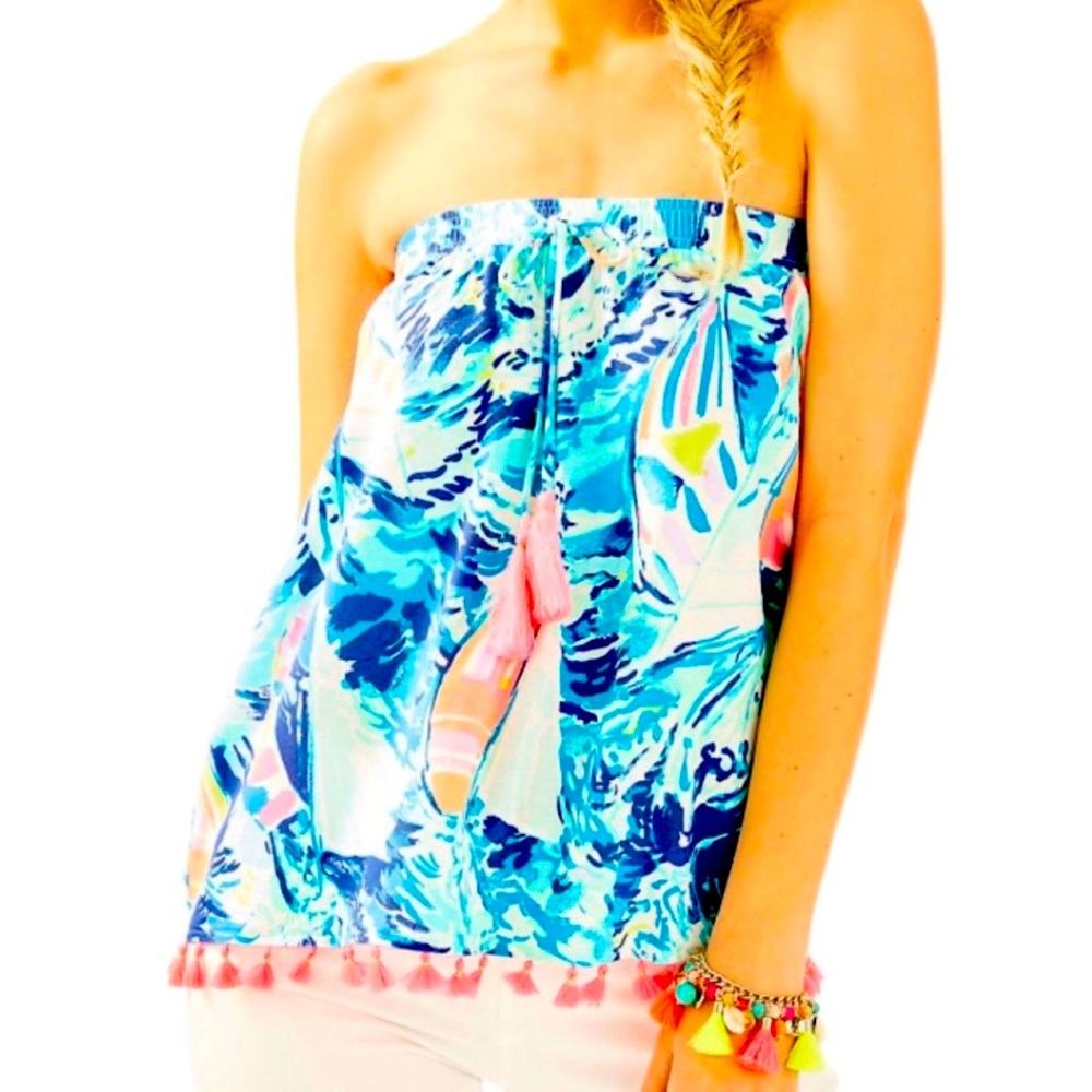 Lilly Pulitzer Tube Top